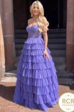 Red Carpet Ready Layered Gown SALE